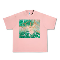 Salmon green glitter Urban Heavy Tee - JahusDesignShop