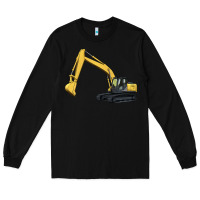 Black excavator Long Sleeve Tee - Artiststas
