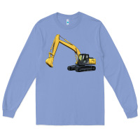 Colony Blue excavator Long Sleeve Tee - Artiststas