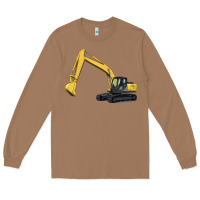 Toasted Coconut excavator Long Sleeve Tee - Artiststas