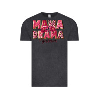 Vintage Black mama of drama girl mom Vintage Tee - JahusDesignShop