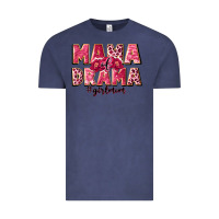 Vintage Denim mama of drama girl mom Vintage Tee - JahusDesignShop