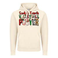 Vintage Artic afro santa's favorite volleyball player for christ Vintage Hoodie - FaDigitalArtStudio