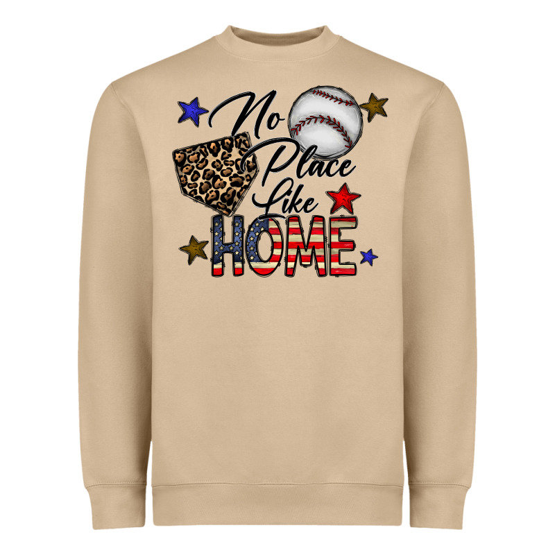 No Place Like Home Heavyweight Sweatshirt by CowhideDigitalArt | Teevron