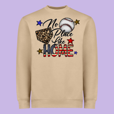 No Place Like Home Heavyweight Sweatshirt Designed By Cowhidedigitalart