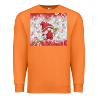 Carrot candy cane gnome Premium Sweatshirt - MaliasSmallBusiness