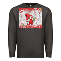Smoke candy cane gnome Premium Sweatshirt - MaliasSmallBusiness