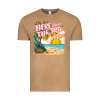 Vintage Camel here comes the sun Vintage Tee - JahusDesignShop