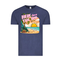 Vintage Denim here comes the sun Vintage Tee - JahusDesignShop