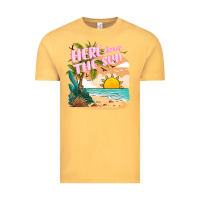Vintage Mustard here comes the sun Vintage Tee - JahusDesignShop
