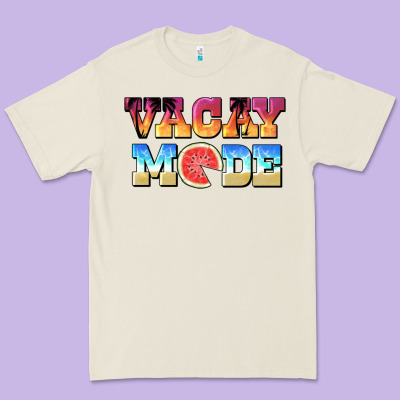Vacay Mode Watermelon Premium Tee Designed By Barkaloodesign