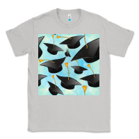 Moon Dust graduation cap seamless pattern Classic Tee - BundleAndBundleShop