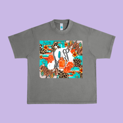 Nail Artist Urban Heavy Tee Designed By Adodesignshop