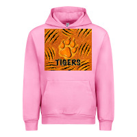 Fuchsia Pink tiger paws Urban Hoodie - TumblerDesignByShophia