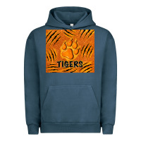 Pigment Midnight Navy tiger paws Urban Hoodie - TumblerDesignByShophia