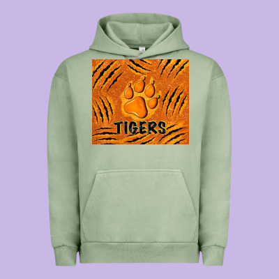 Tiger Paws Urban Hoodie Designed By Tumblerdesignbyshophia
