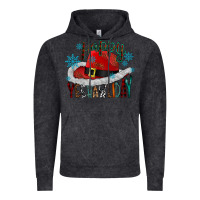 Vintage Black happy yeehawliday Vintage Hoodie - CowhideDigitalArt
