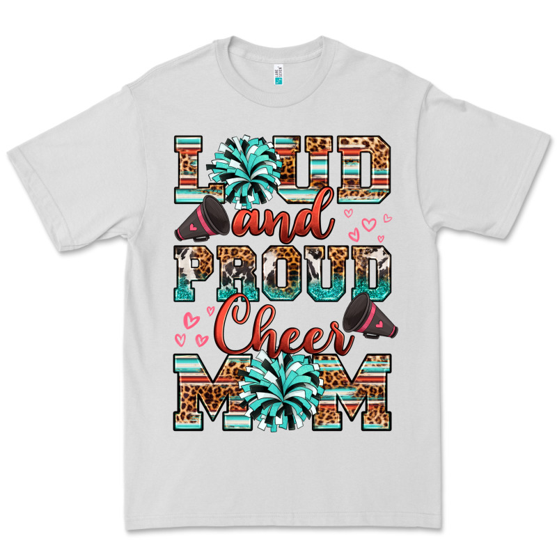 Loud And Proud Cheer Mom Premium Tee by RanaPortraitStore | Teevron