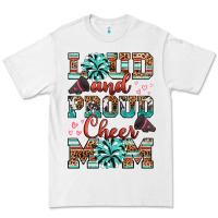 White loud and proud cheer mom Premium Tee - RanaPortraitStore