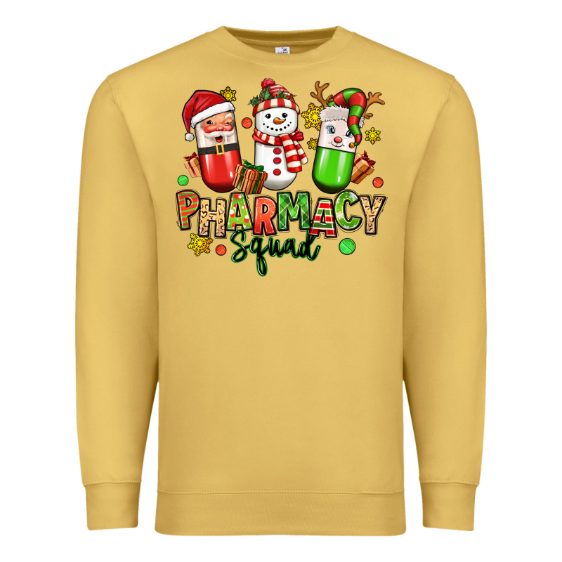 Christmas Pharmacy Squad Premium Sweatshirt by MaliasSmallBusiness | Teevron