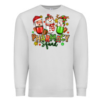 Dove Grey christmas pharmacy squad Premium Sweatshirt - MaliasSmallBusiness