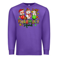 Purple christmas pharmacy squad Premium Sweatshirt - MaliasSmallBusiness