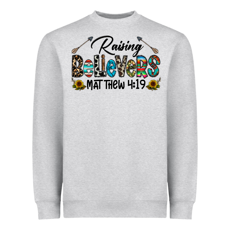 Raising Believers Heavyweight Sweatshirt by CowhideDigitalArt | Teevron