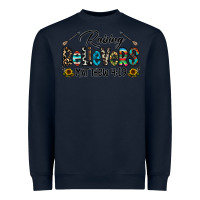 Navy raising believers Heavyweight Sweatshirt - CowhideDigitalArt