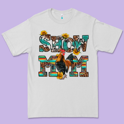 Show Mom Rooster Premium Tee Designed By Ranaportraitstore
