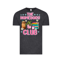 Vintage Black the homebody club Vintage Tee - JahusDesignShop
