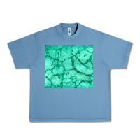 Pebble Blue green glitter Urban Heavy Tee - JahusDesignShop