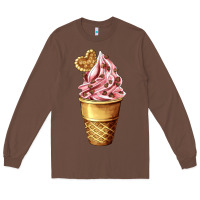 Chestnut ice cream fast food Long Sleeve Tee - AdoDesignShop