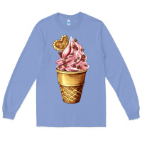Colony Blue ice cream fast food Long Sleeve Tee - AdoDesignShop