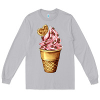 Moon Dust ice cream fast food Long Sleeve Tee - AdoDesignShop