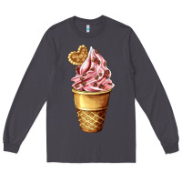 Smoke ice cream fast food Long Sleeve Tee - AdoDesignShop