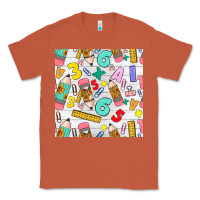 Copper back to school seamless pattern Classic Tee - BundleAndBundleShop