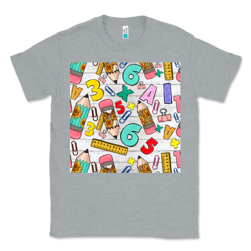 Back To School Seamless Pattern Classic Tee by BundleAndBundleShop | Teevron