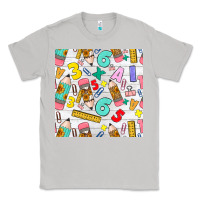 Moon Dust back to school seamless pattern Classic Tee - BundleAndBundleShop