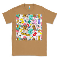 Toasted Coconut back to school seamless pattern Classic Tee - BundleAndBundleShop