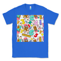 True Royal back to school seamless pattern Classic Tee - BundleAndBundleShop