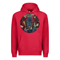 Cardinal Black Angus Calf Christmas Premium Hoodie - RanaPortraitStore