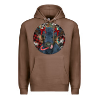 Chestnut Black Angus Calf Christmas Premium Hoodie - RanaPortraitStore