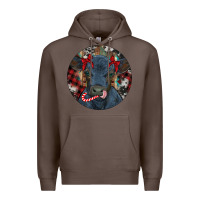 Coffee Black Angus Calf Christmas Premium Hoodie - RanaPortraitStore