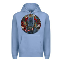 Colony Blue Black Angus Calf Christmas Premium Hoodie - RanaPortraitStore
