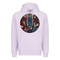 Lilac Black Angus Calf Christmas Premium Hoodie - RanaPortraitStore