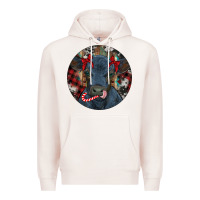 Pale Pink Black Angus Calf Christmas Premium Hoodie - RanaPortraitStore