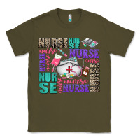 Army Green nurse nurse nurse with nurse element Classic Tee - AdoDesignShop