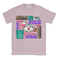 Lilac nurse nurse nurse with nurse element Classic Tee - AdoDesignShop