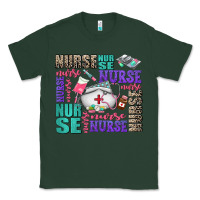 Sports Green nurse nurse nurse with nurse element Classic Tee - AdoDesignShop