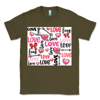 Army Green love Classic Tee - LillyAllenDesigns